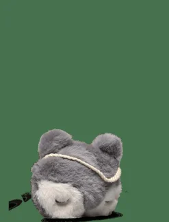 Fur-effect shoulder bag - Axelremsväska