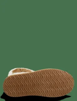 Fur-effect suede ankle boots - Vinterstövlar
