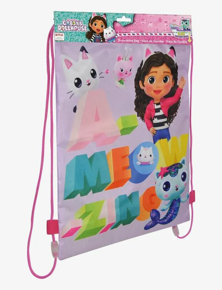 GABBY'S DOLLHOUSE, Drawstring gym bag - Ryggsäckar