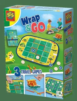 Game - Wrap & Go Connect Four Travel Bag - Utomhusspel & Sport