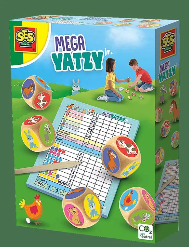 Game - Yatzy - Mega Junior - Utomhusspel & Sport
