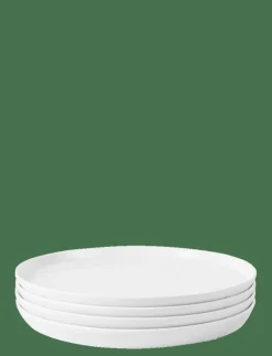GC Essentials Middagstallrik Ø25 cm vit 4 st. - Mattallrikar