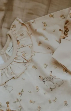 Geggamoja X Mrs Mighetto Bamboo Body L.S - Långärmad body