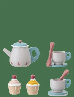 Gentrim Play Set, Food, Grey, Plywood Set of 8 - Leksakskök & Tillbehör