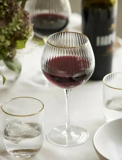 Gin & tonic glas palermo gold 65cl 4st - Ginglas
