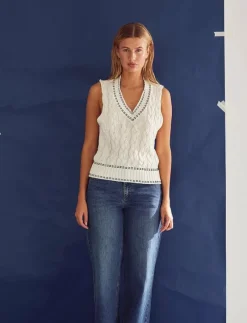Gio Knit Vest - Stickade västar