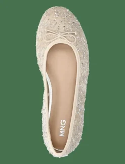 Glitter ballet flats with bow - Ballerinaskor & Slip-ons