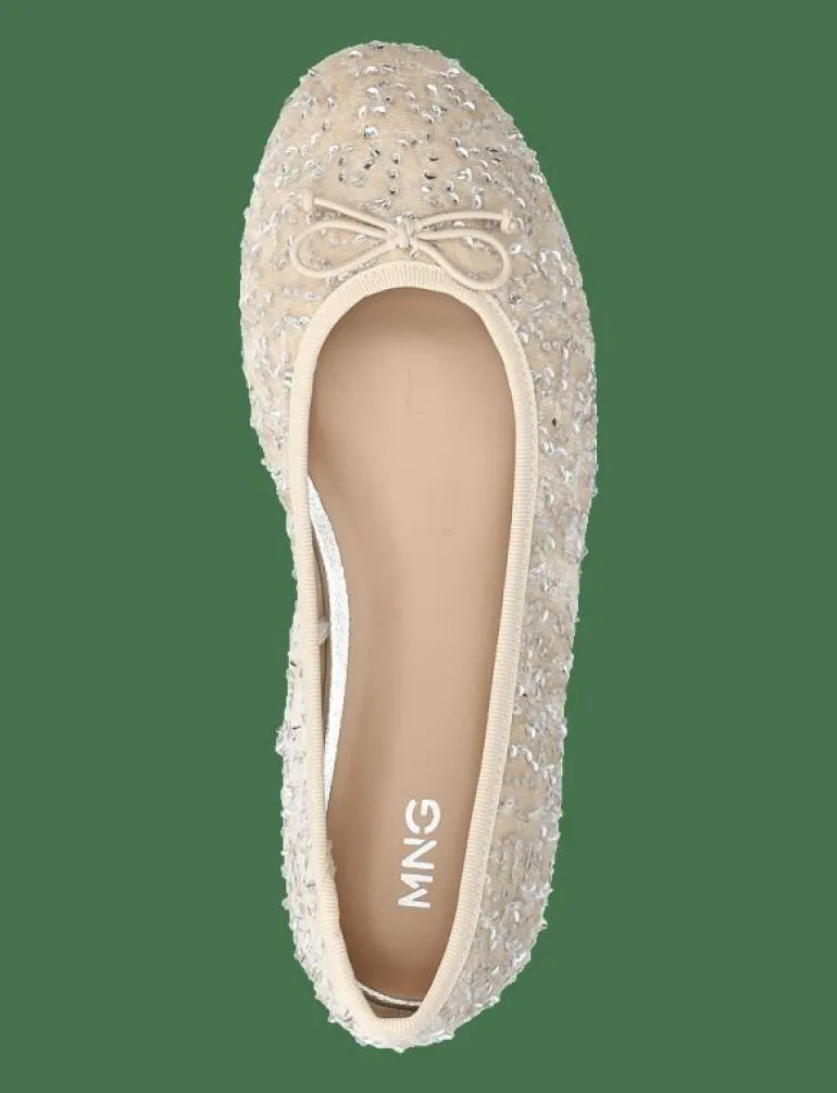 Glitter ballet flats with bow - Ballerinaskor & Slip-ons