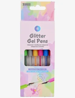 GLITTER GELPENNOR 6-P - Färgpennor