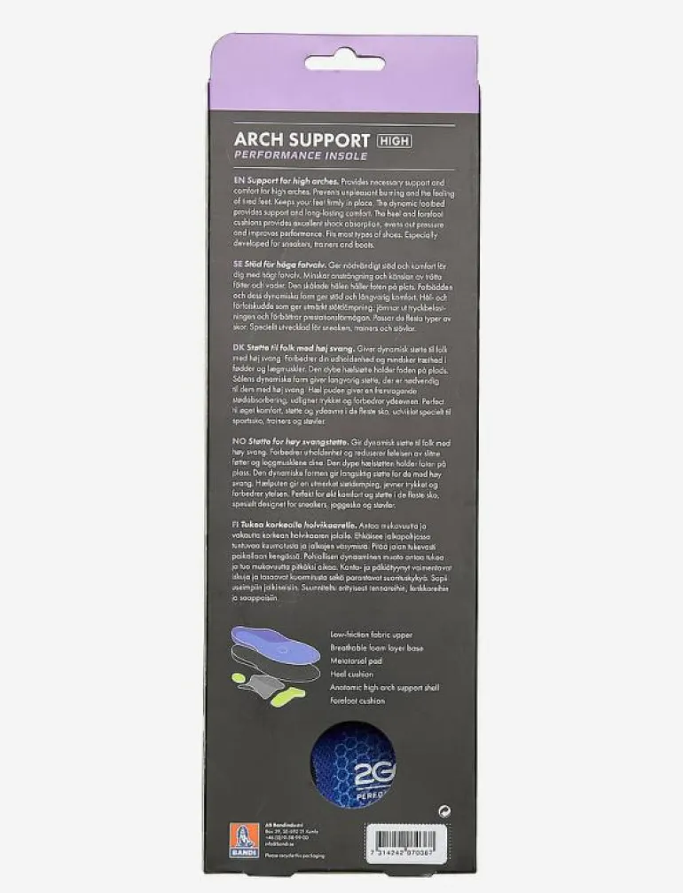 2GO Arch Support High - Sulor