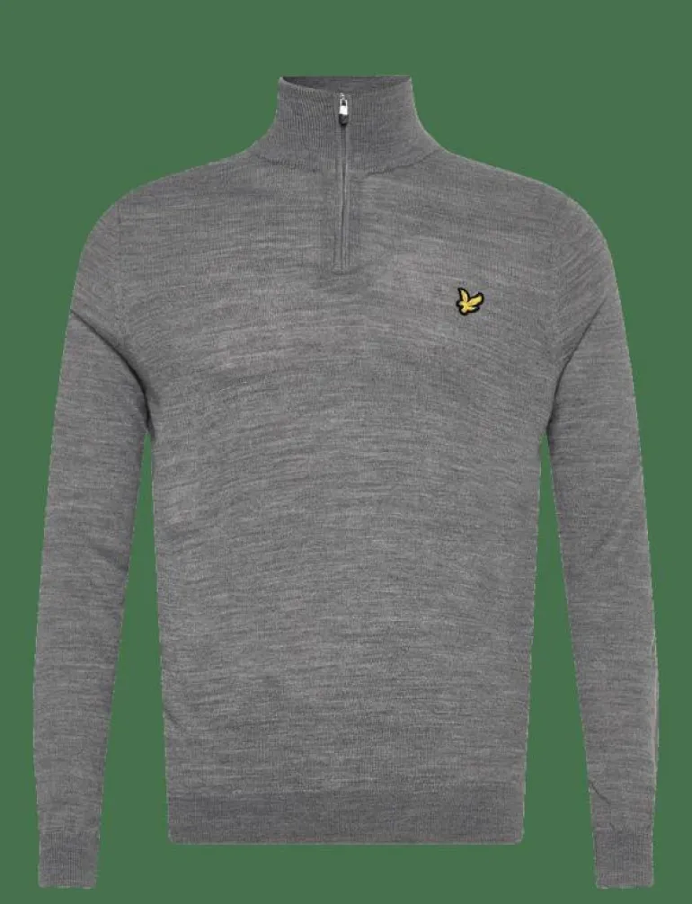 Golf Quarter Zip Merino Jumper - Stickat