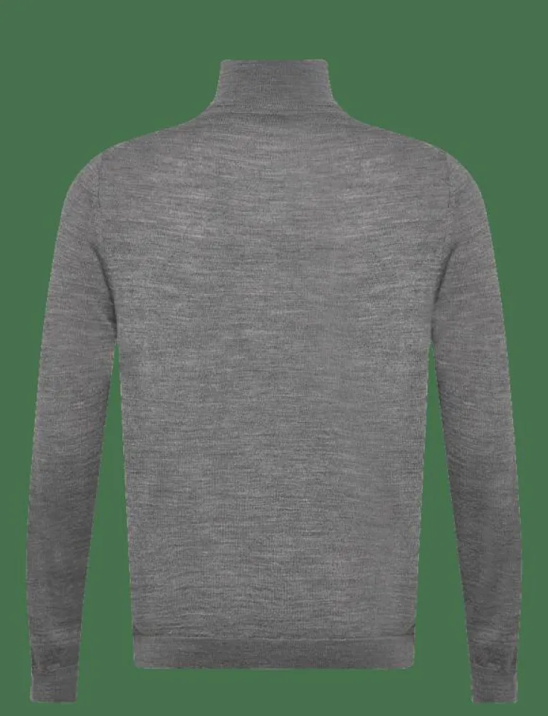 Golf Quarter Zip Merino Jumper - Stickat