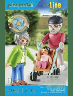 Grandparents with Baby - Playmobil Toys