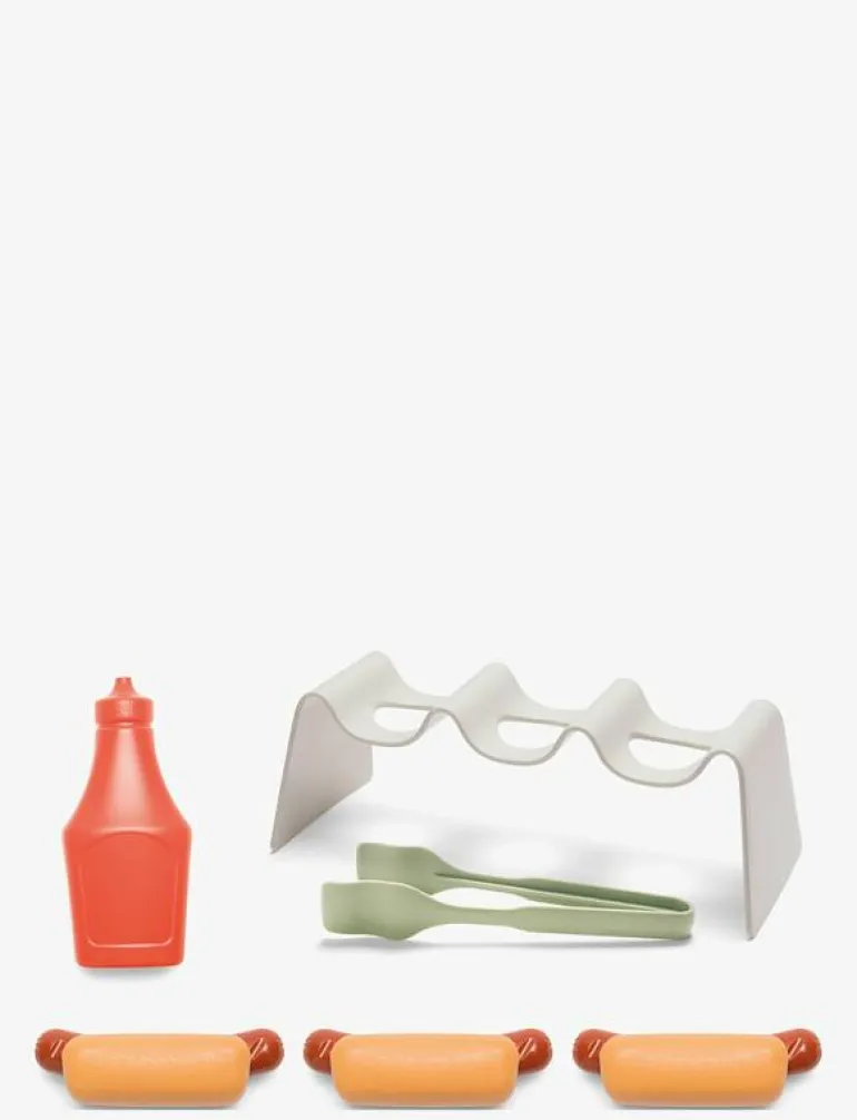 GREEN GARDEN HOTDOG SET IN BOX - Leksaksmat & Leksakstårtor