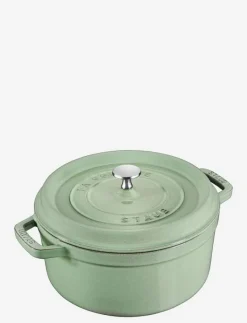 Gryta 24 cm, Gjutjärn, Salvia Grön - Stekpannor & Kokkärl