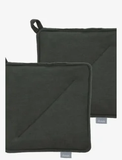 Grytlappar 20x20 Soft 2 st Forest green - Grytlappar