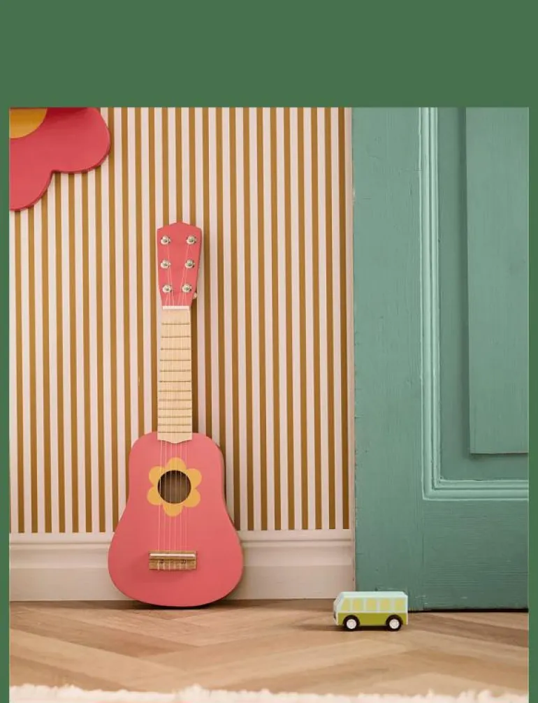 Guitar flower pink - Musikinstrument