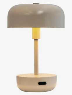 Haipot brun LED genopladelig bordlampe - Bordslampor