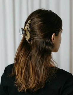 Hair clip Diana tortoise - Hårklämmor