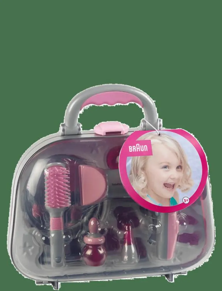 Hairstyling Case With Braun Hairdryer - Låtsassmink & Accessoar