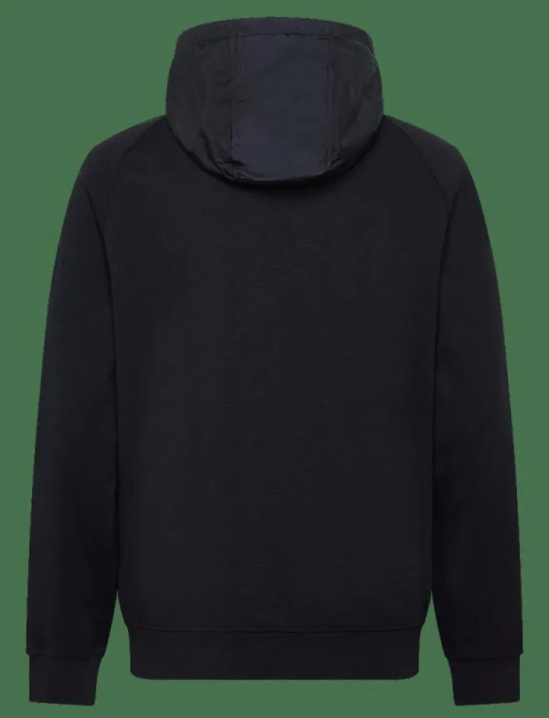 Half Raglan Hybrid Hoodie - Hoodies