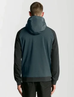 Half Raglan Hybrid Hoodie - Hoodies