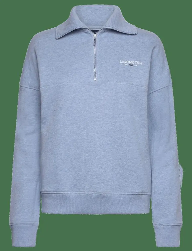 Half-Zip Logo Sweatshirt - Sweatshirts