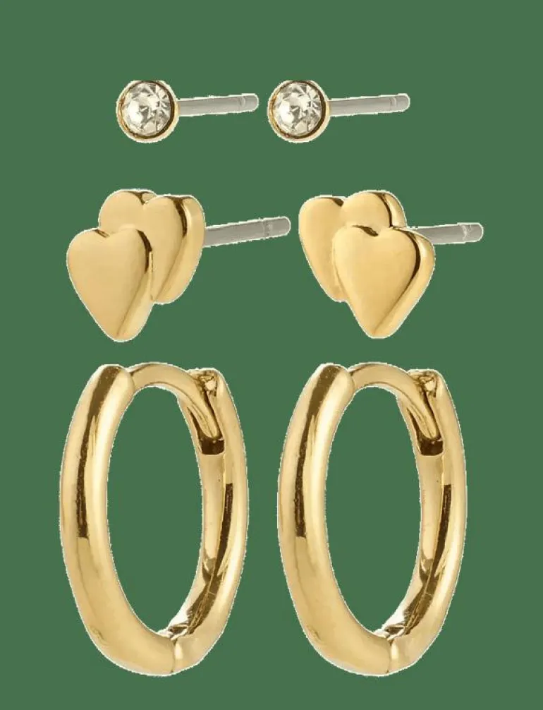 HALO gift set earrings 3-in-1 set - Studs örhängen