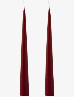 Hand Dipped Decoration Candles, 2 pack - Kronljus