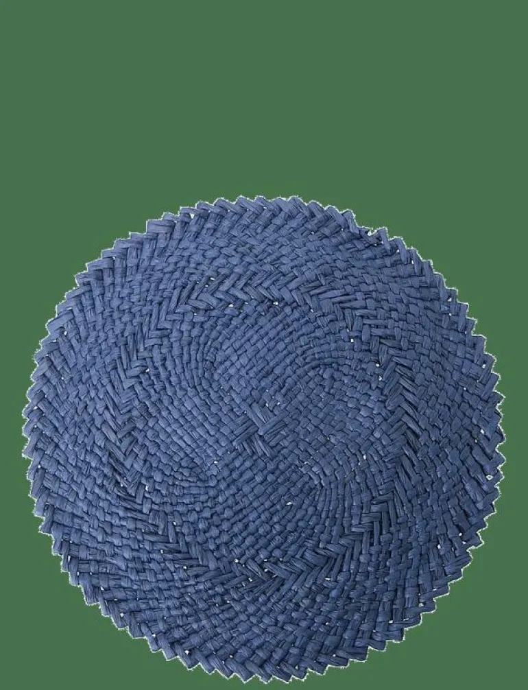 Handwoven Recyled Paper Straw Placemat (Diam 38cm) - Servering