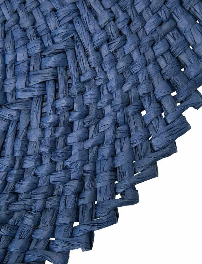 Handwoven Recyled Paper Straw Placemat (Diam 38cm) - Servering