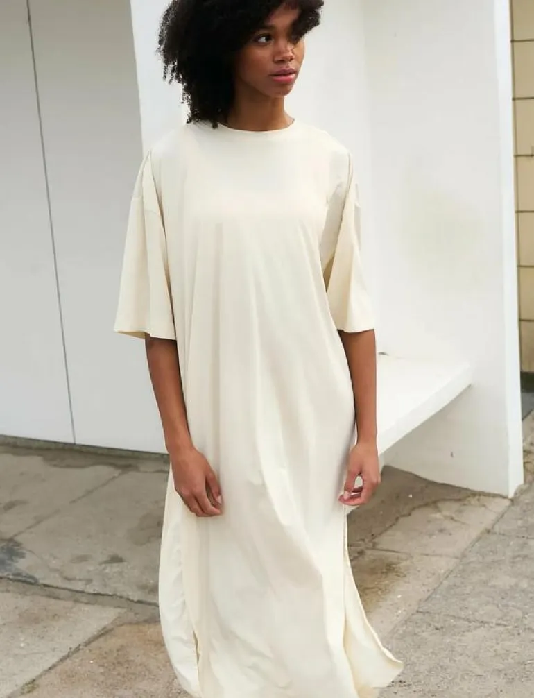HANGOUT Tee Dress Slit - Klänningar