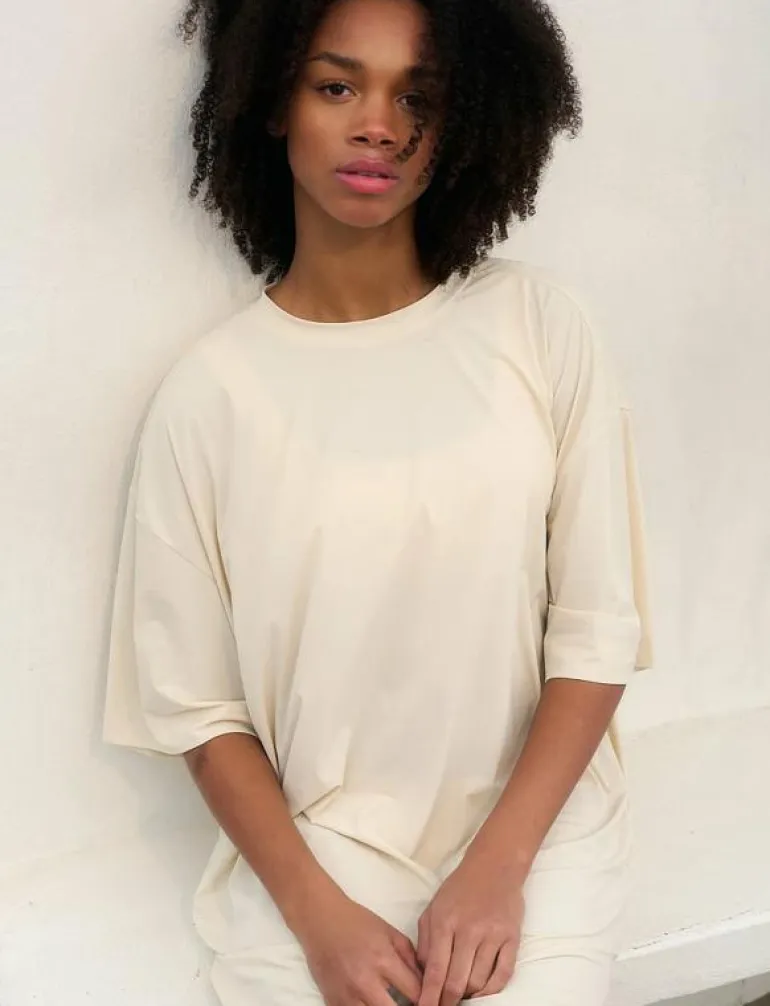 HANGOUT Tee Dress Slit - Klänningar