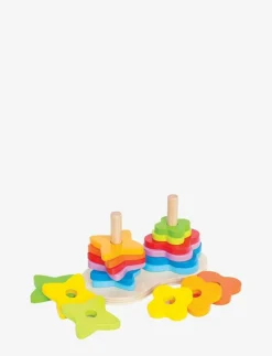 Hape Double Rainbow Stacker - Stapelbara klossar