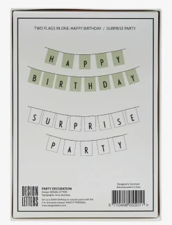Happy Birthday flags - Kalendrar & Anteckningsblock