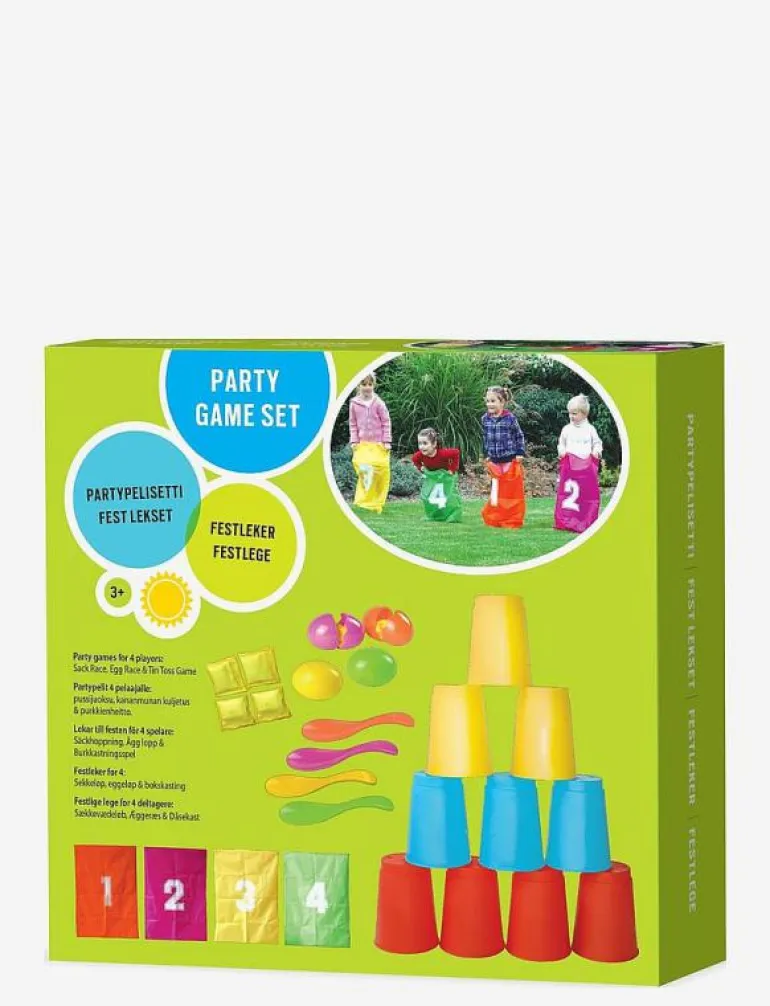 HAPPY SUMMER Party Game Set - Utomhusspel & Sport