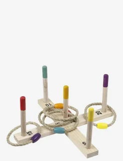 HAPPY SUMMER Ring Toss Game Wood - Utomhusspel & Sport