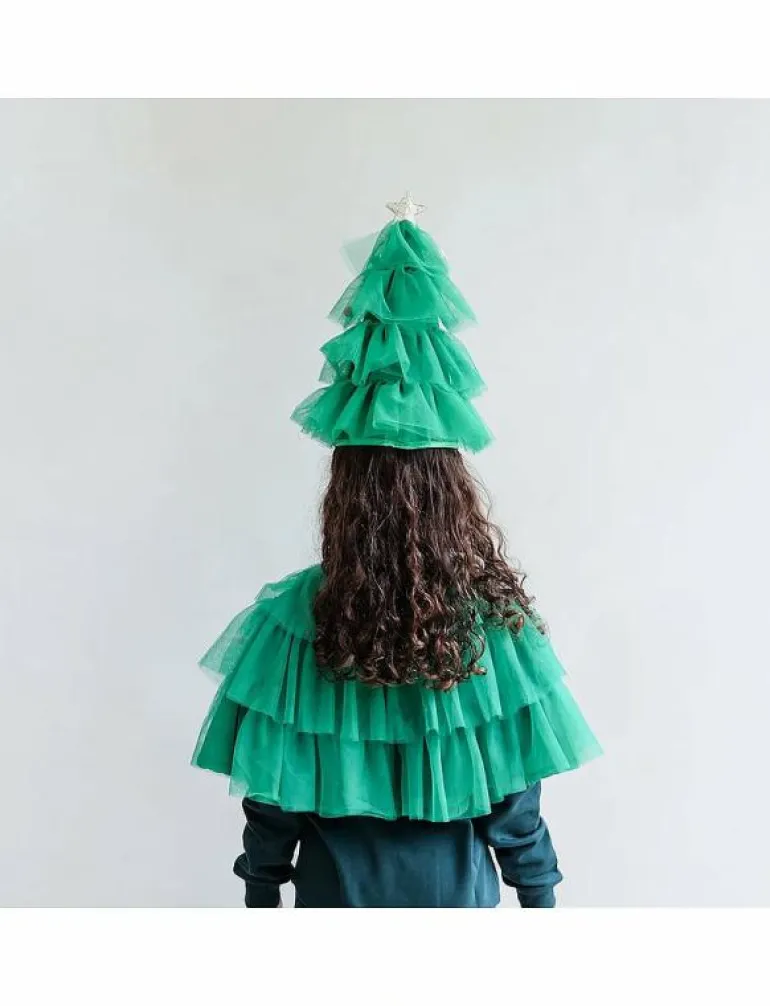 Hat - Green Christmas Tree - Vintermössor
