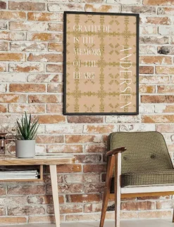 H.C. Andersen - Gratitude - Posters