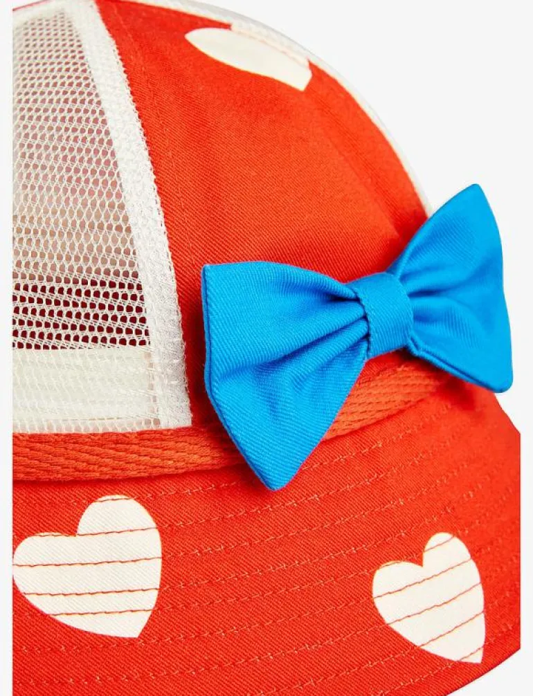Hearts aop sun hat - Solhatt