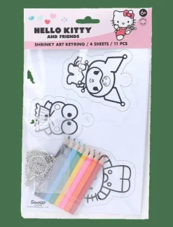 HELLO KITTY NYCKELRING KRYMPFILM - Pysselset