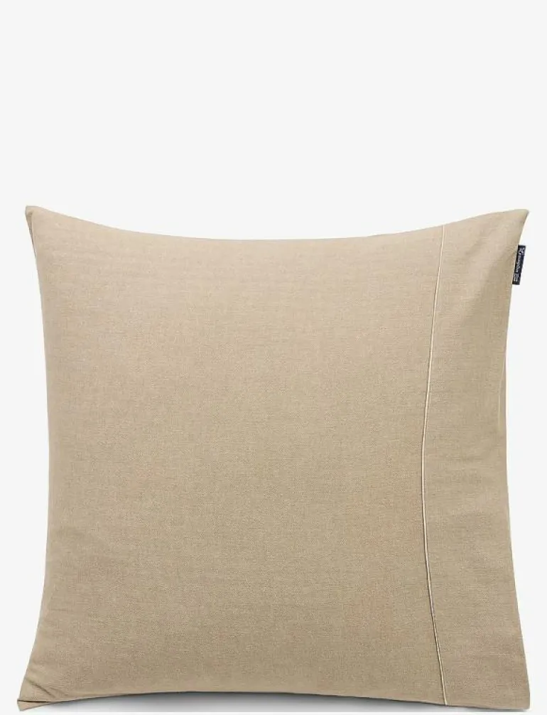 Herringbone Cotton/Cashmere Flannel Pillowcase - Örngott