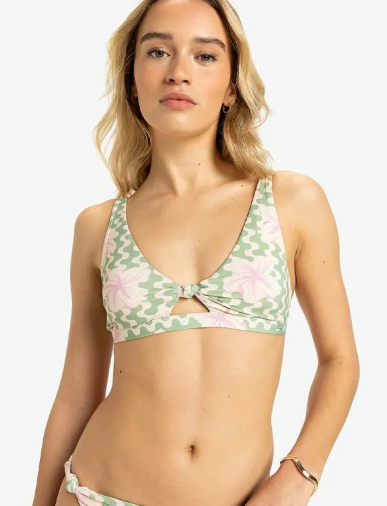 HIBISCUS DAZE ELONG TRI BRA - Bikinis