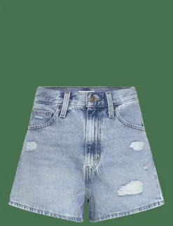 HIGH WAISTED MOM SHORT LIGHT T - Jeansshorts