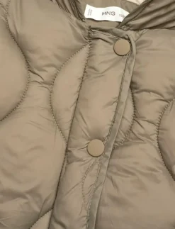 Hood puffer coat - Quiltad jacka