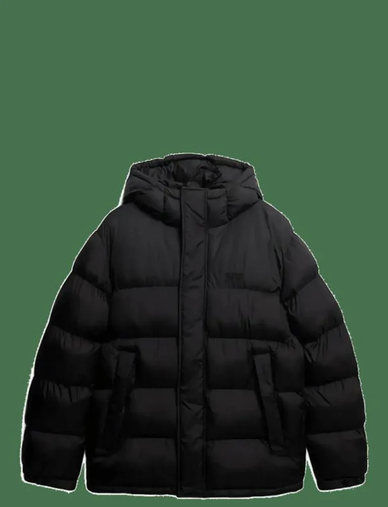 HOODED TECH PADDED JKT - Fodrade jackor