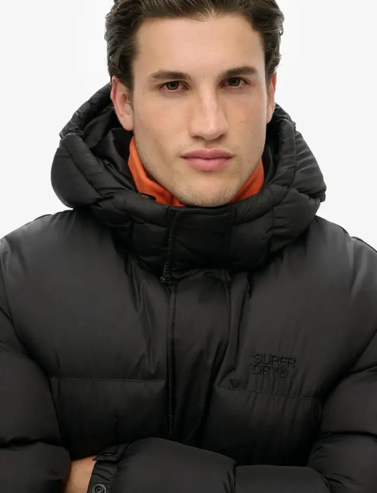 HOODED TECH PADDED JKT - Fodrade jackor