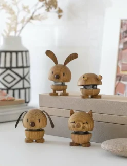 Hoptimist Dog - Träfigurer