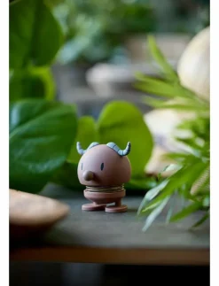 Hoptimist Soft Buffalo S Brown - Skulpturer & Porslinsfigurer