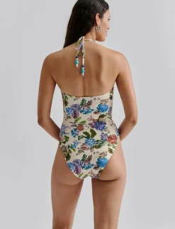Idalia Bandeau Cut Out swimsuit - Baddräkter